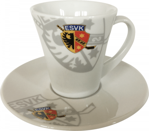 ESVK Cappuccino Tasse mit Unterteller