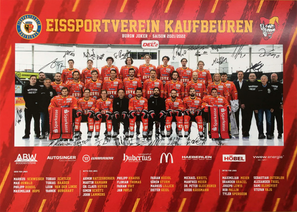 Mannschaftsposter DIN A3